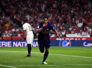 Suarez Sambut Pogba di Barcelona 
