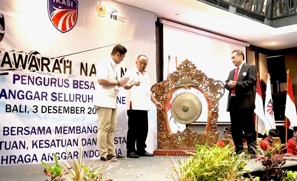 Kembali Terpilih Jadi Ketum PB IKASI, Agus Suparmanto Bertekad Tingkatkan Kualitas Atlet Anggar