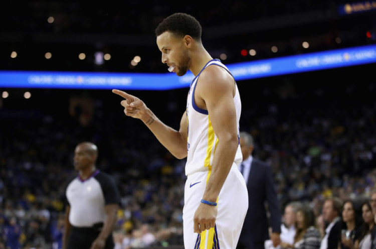 Hasil NBA: Warriors Menang, Curry Cetak Rekor Lagi