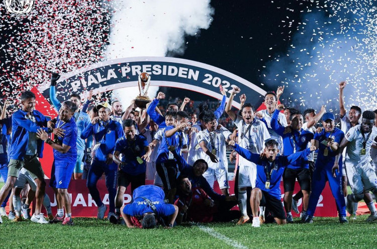Arema FC Juara Piala Presiden 2022, Aremania Konvoi hingga Kota Malang Bergemuruh