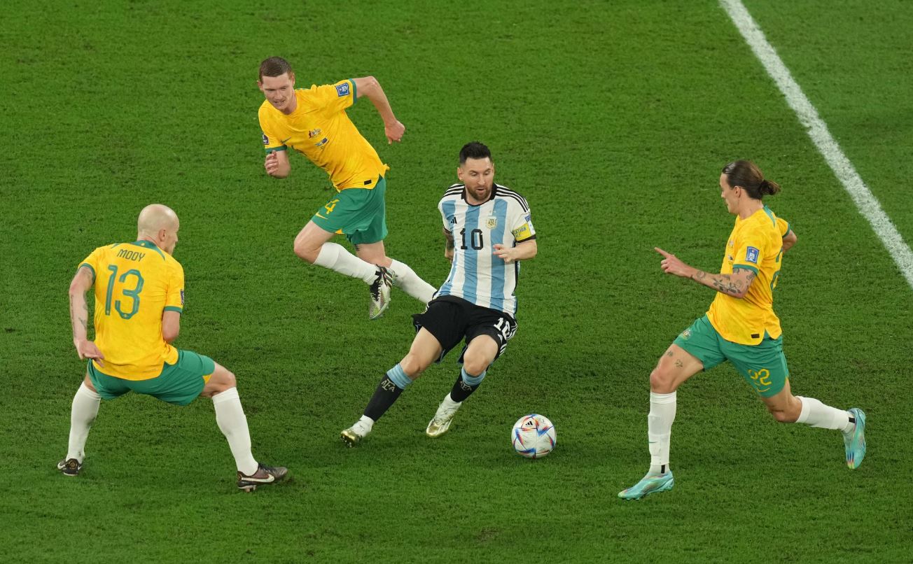 Bintang Laga Argentina Vs Australia: Lionel Messi, Cetak Gol ke 789 dari 1000 Pertandingan