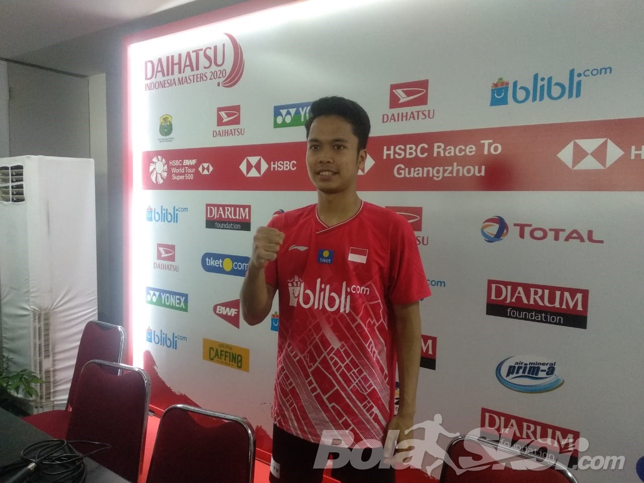Dianggap Giant Killer, Anthony Sinisuka Ginting: Saya Main Lepas