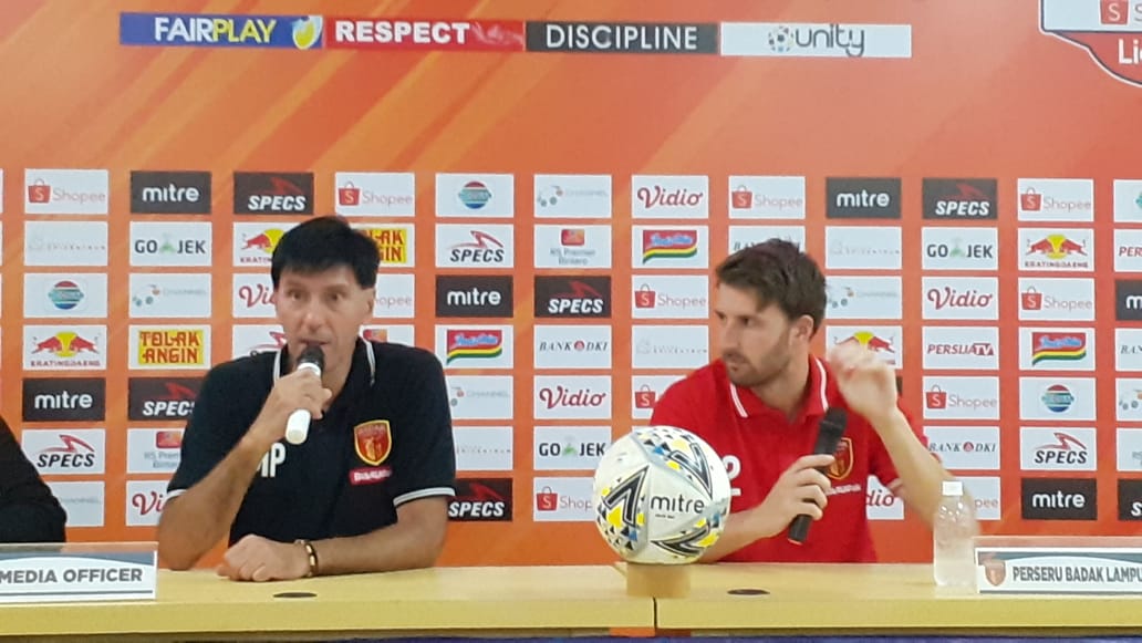 Kalahkan Persija, Ini Kata Pelatih Perseru Badak Lampung FC