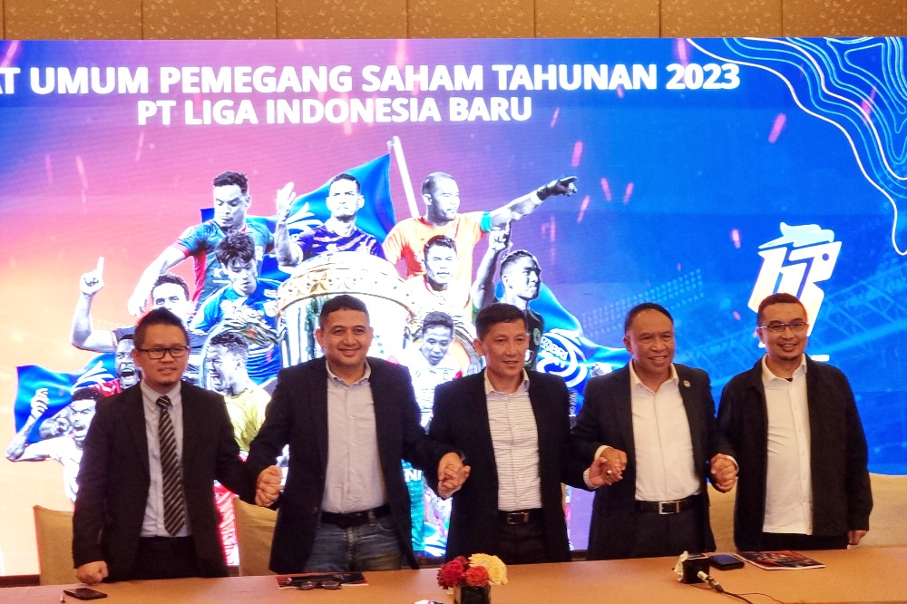 Struktur PT LIB Hasil RUPS 2023, Dua Menteri Era Jokowi Masuk