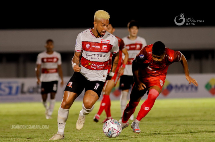 Hasil Liga 1: Madura United Imbang Lawan PSM Makassar