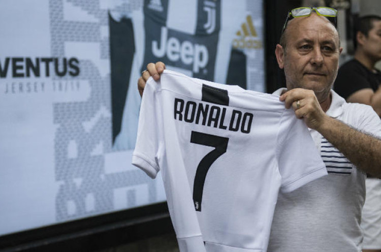 Juventus Dapat Rp 227 Miliar dari Jersey Cristiano Ronaldo dalam 24 Jam Terakhir