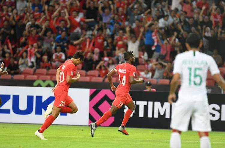 Singapura 1-0 Timnas Indonesia, Kartu Merah Putu Gede Juni Antara Warnai Kekalahan Skuat Garuda