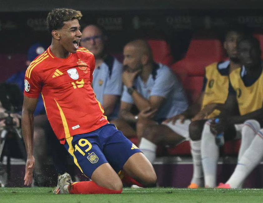 Bintang Laga Spanyol Vs Prancis: Lamine Yamal, Pencetak Gol Termuda dalam Sejarah Euro
