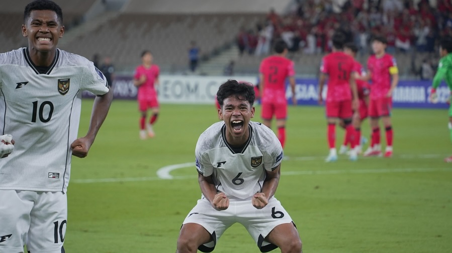 Hasil Piala Asia U-17 2025: Gol Evandra Florasta Bawa Timnas Indonesia U-17 Kalahkan Korea Selatan