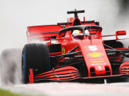 Hasil FP2 F1 GP Hongaria: Sebastian Vettel Taklukkan Trek Basah