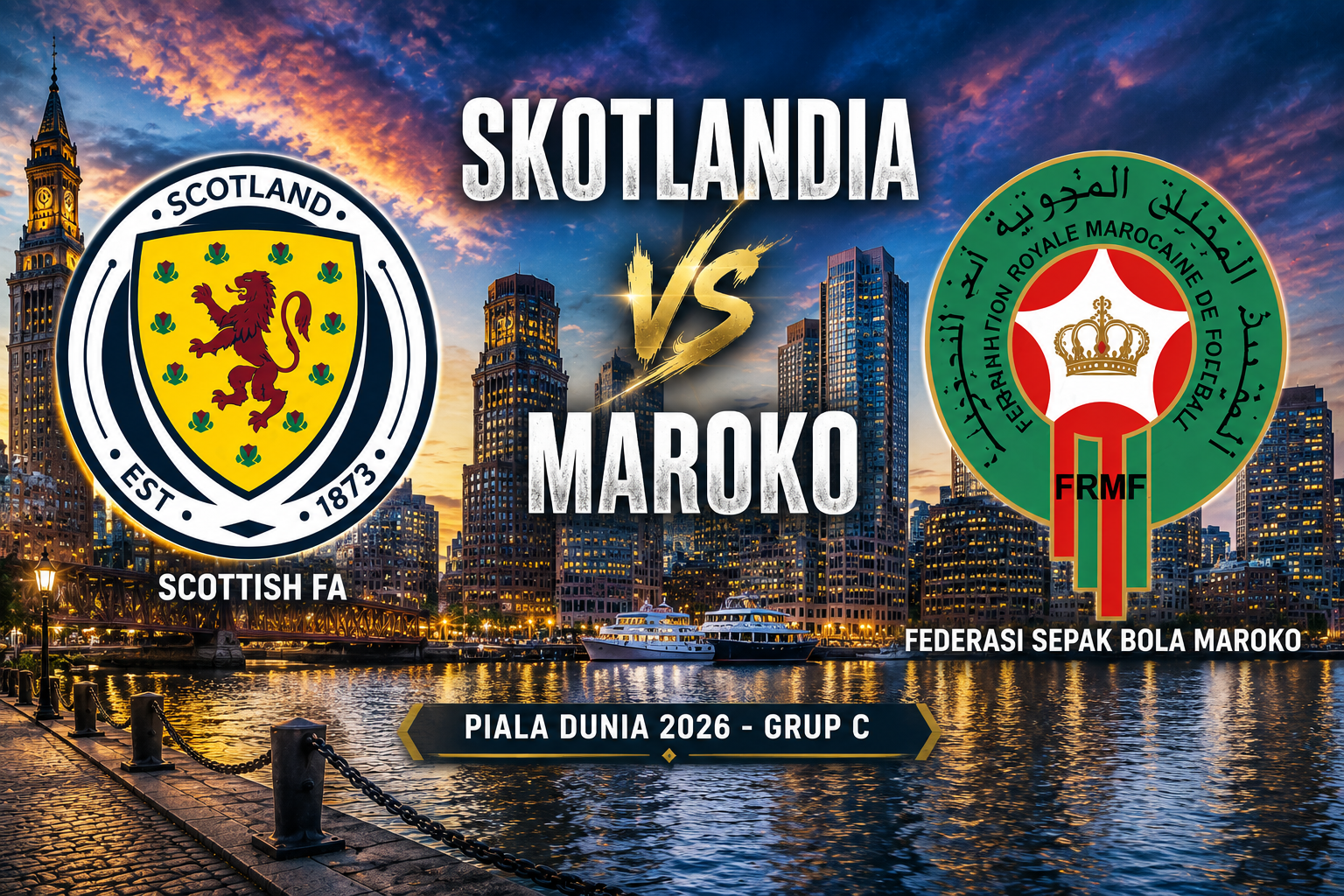 Prediksi Skor Skotlandia vs Maroko Versi Superkomputer: Singa Atlas Raih Tiga Poin