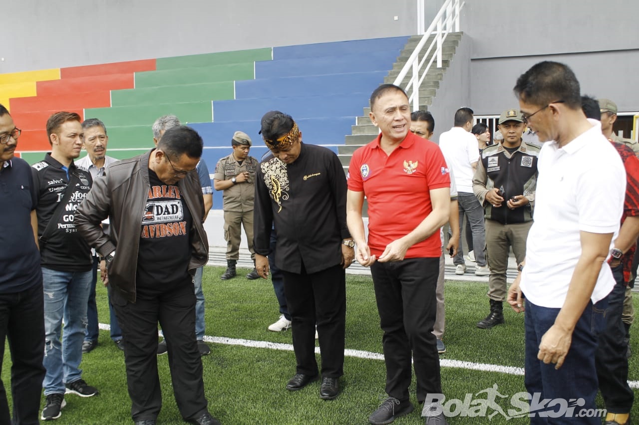 Inspeksi Si Jalak Harupat untuk Piala Dunia U-20 2021, Ketum PSSI: Ini Lebih Bagus daripada Stadion di Filipina