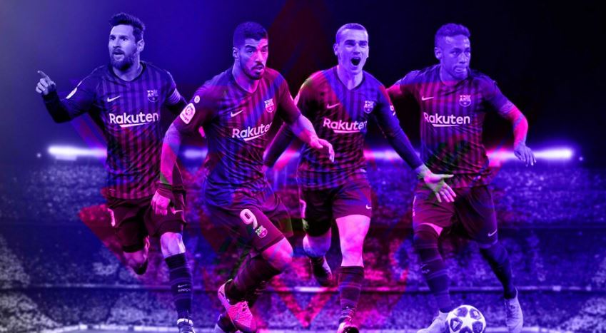 Menilik Formasi Barcelona dengan Kuartet Maut: Neymar, Suarez, Messi, Griezmann
