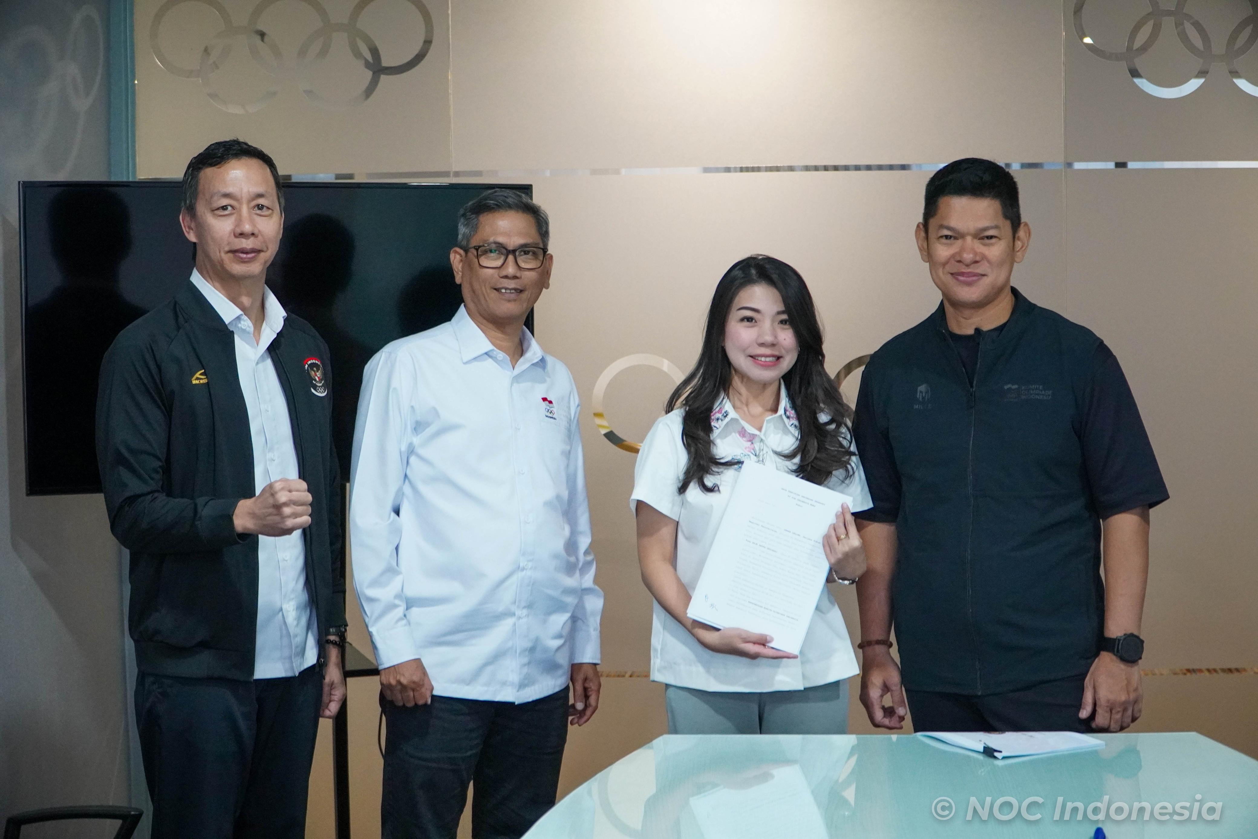 Richard Sam Bera Ditunjuk NOC Indonesia Jadi Direktur Tim Indonesia