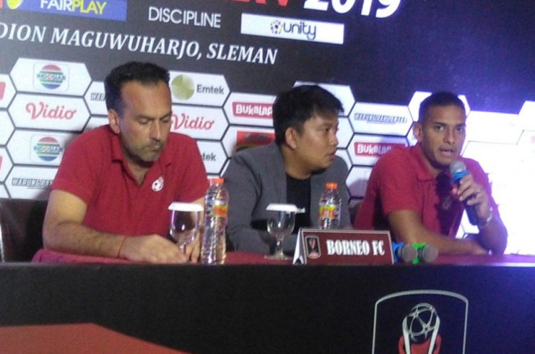 Hadapi Persija Jakarta, Pelatih Borneo FC Ogah Terpaku dengan Statistik