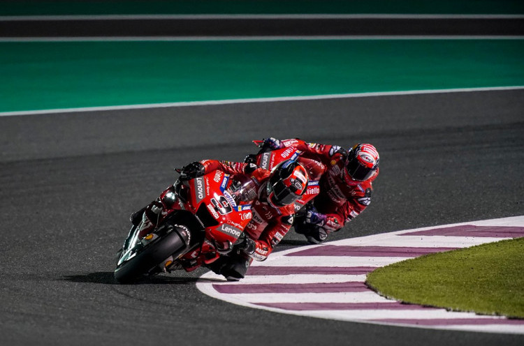Latihan Bebas 2 MotoGP Spanyol: Giliran Ducati 1-2, Valentino Rossi Masih Terpuruk 