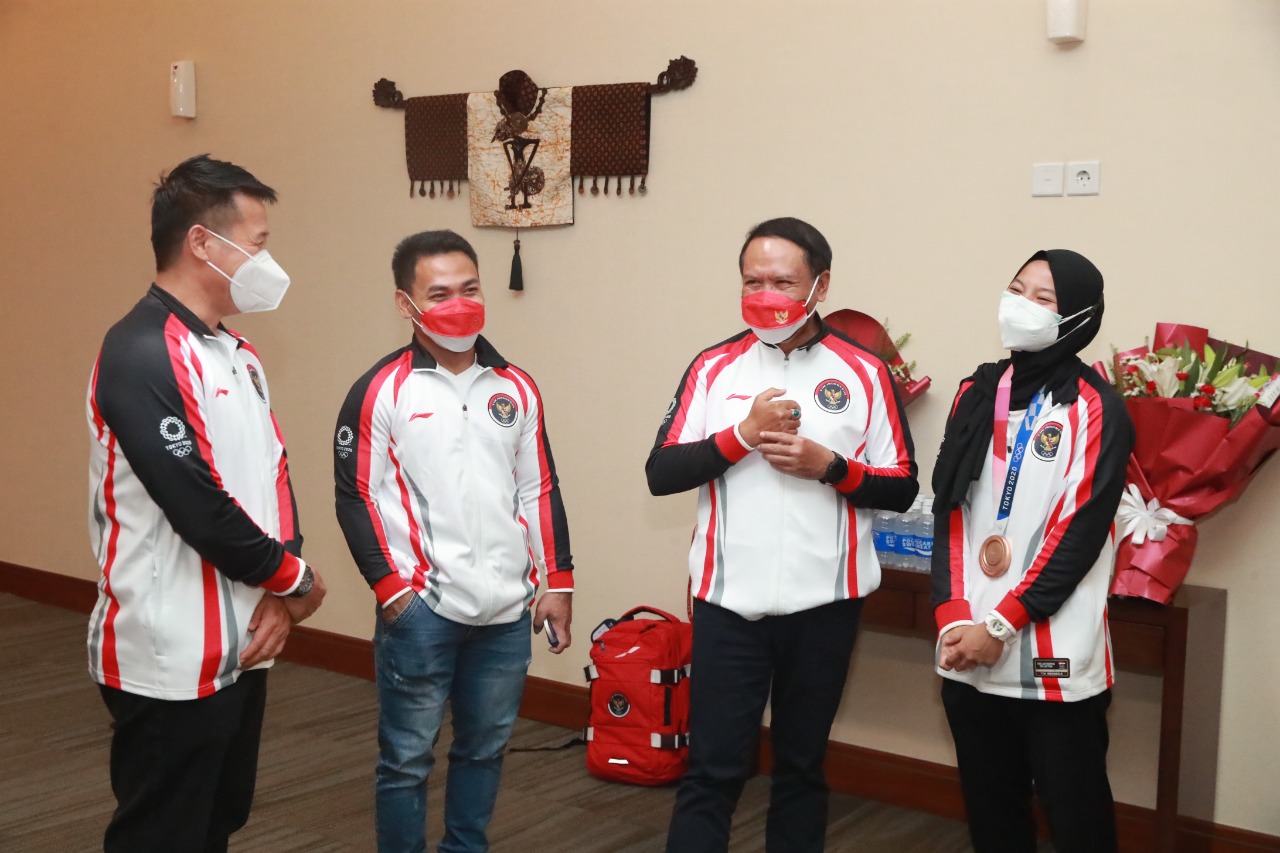 Olimpiade Tokyo 2020: Para Peraih Medali Sudah Pulang ke Tanah Air