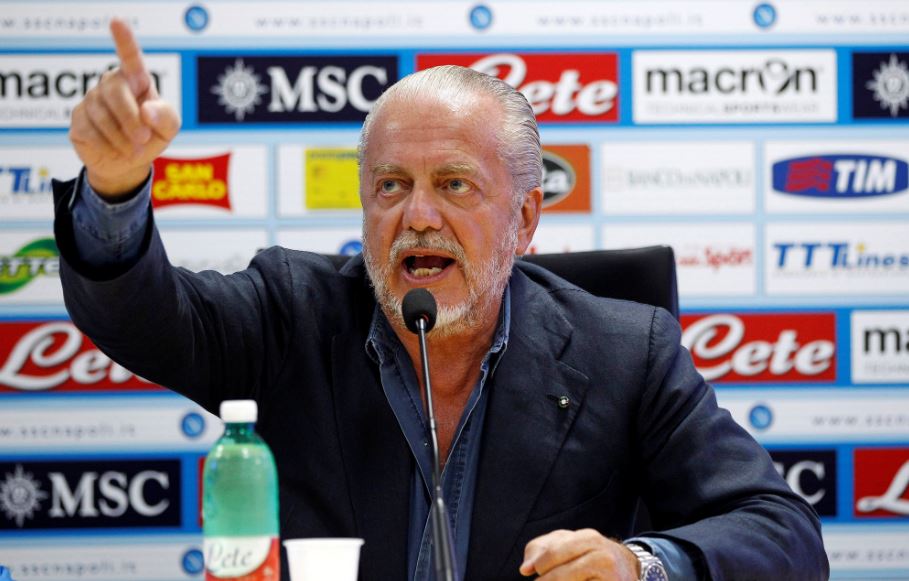 'Iri' dengan Kesuksesan Juventus, Presiden Napoli Ingin Ada Play-off di Serie A