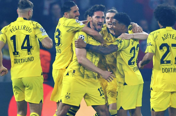 PSG 0-1 Dortmund: Final Liga Champions Ketiga Die Borussen