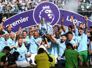 Galeri Foto: Manchester City Angkat Trofi Juara Premier League Musim Ini
