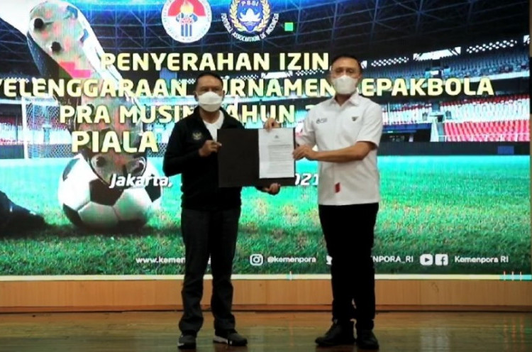 Surat Izin Piala Menpora Diserahkan ke PSSI