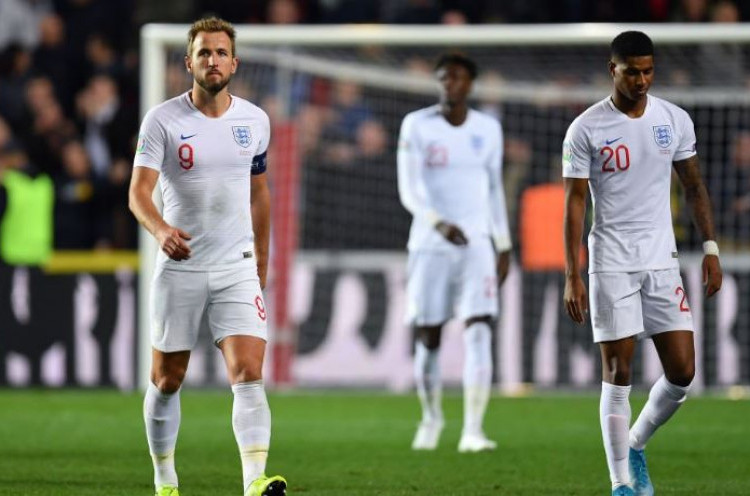 Timnas Inggris Derita Kekalahan Perdana dalam 12 Tahun di Kualifikasi Piala Eropa