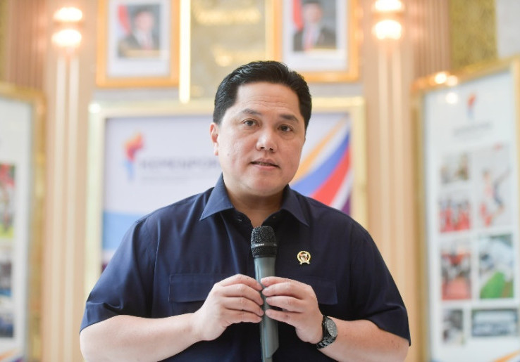 Menpora Erick Thohir Dukung Perbaikan JIS