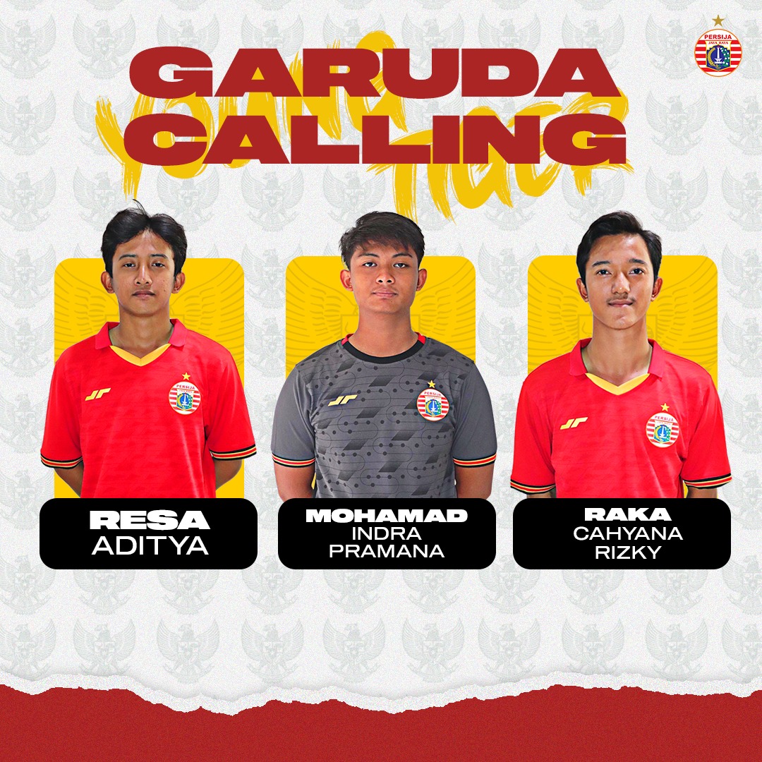Persija Jakarta Kirim Tiga Pemain untuk Ikuti TC Timnas Indonesia U-16