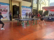 Duel Atlet Tenis Meja Nasional di SSC Al Mujahidien Cup 2026