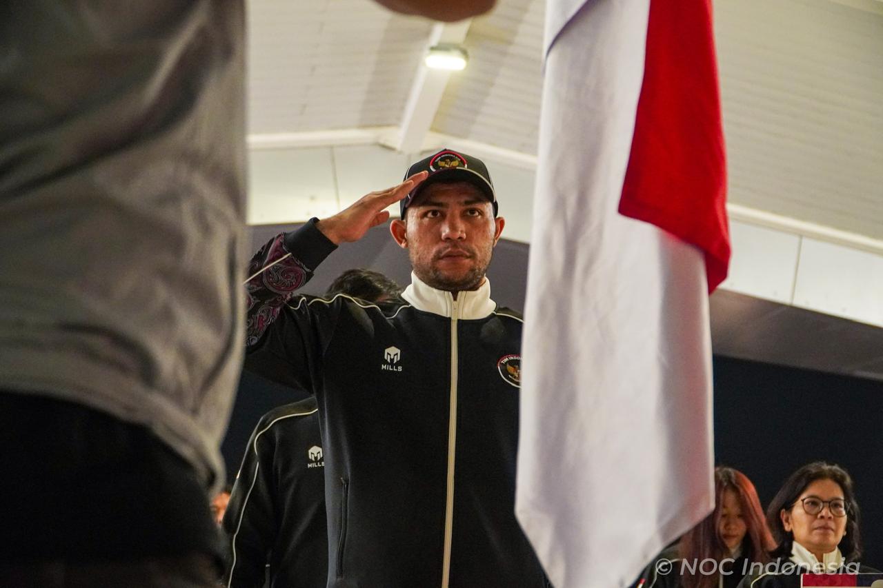 Dewa Ayu dan Daniel Hutapea Jadi Pembawa Bendera Tim Indonesia di Opening Ceremony Asian Games 2026