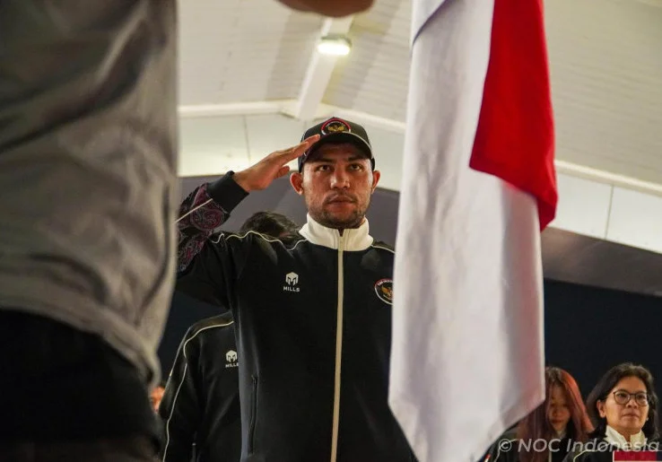 Dewa Ayu dan Daniel Hutapea Jadi Pembawa Bendera Tim Indonesia di Opening Ceremony Asian Games 2026