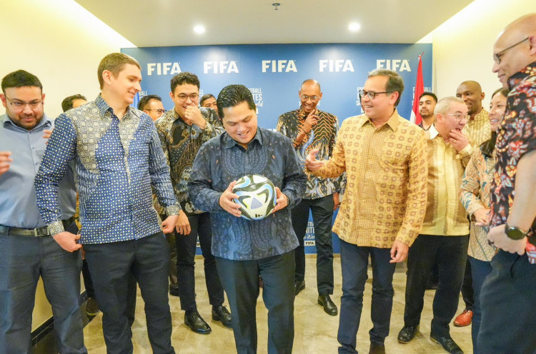 Sambut FIFA Chief Member Associations Officer, Erick Thohir Paparkan Transformasi Sepak bola Indonesia