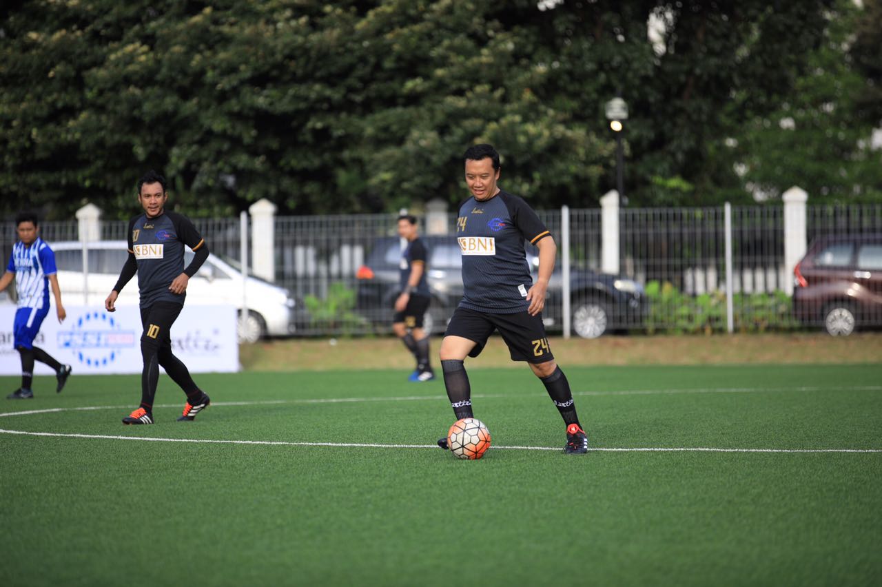 Ketika Menpora Cetak Satu Gol ke Gawang PSSI Pers