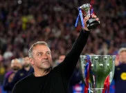Barcelona Juara LaLiga Ke-29: Hansi Flick Emosional, Blaugrana Dapat Ucapan Selamat dari Lionel Messi