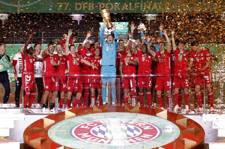 Bayern Munchen Raih Gelar DFB Pokal ke-20