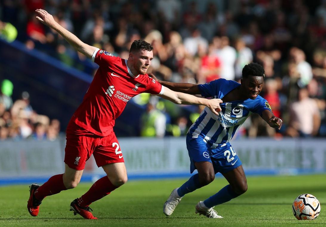 Brighton 2-2 Liverpool: The Seagulls Perpanjang Rekor Bagus