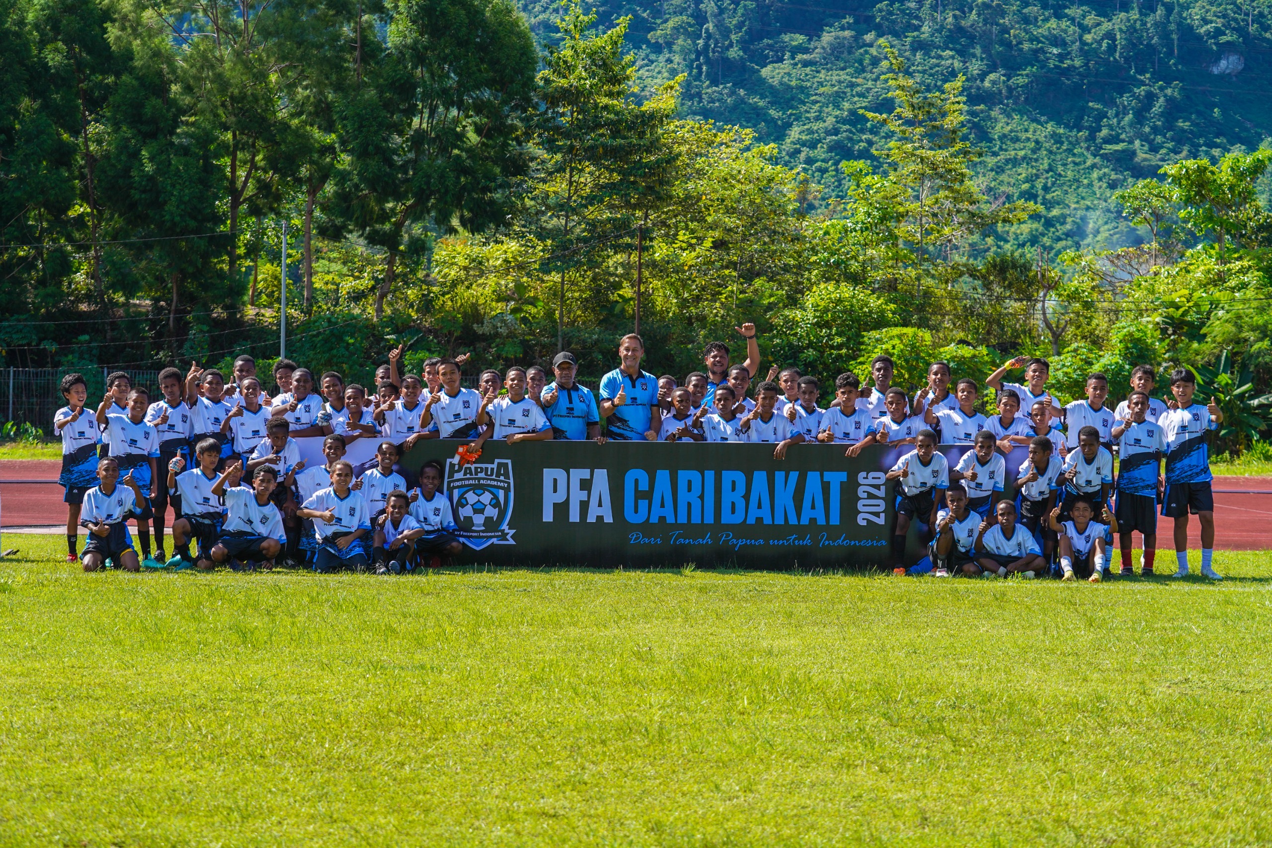 PFA Cari Bakat 2026 Sukses Digelar, Ribuan Anak Papua Tunjukkan Bakat Sepak Bola