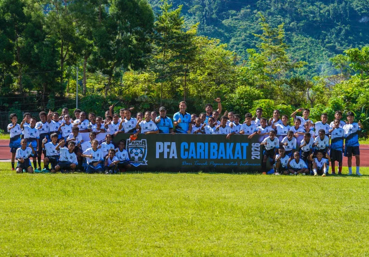 PFA Cari Bakat 2026 Sukses Digelar, Ribuan Anak Papua Tunjukkan Bakat Sepak Bola