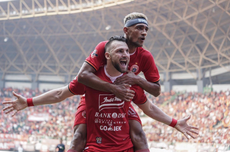 Persija Jakarta 1-1 Persib Bandung: Gol Marko Simic Dibalas Artur Gevorkyan