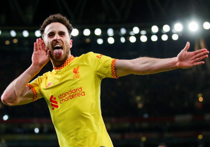 5 Fakta Menarik Laga Liverpool Vs Arsenal: Diogo Jota Mimpi Buruk The Gunners