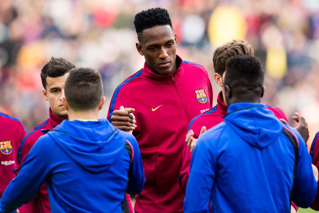Tarik Ulur Transfer Yerry Mina di Barcelona