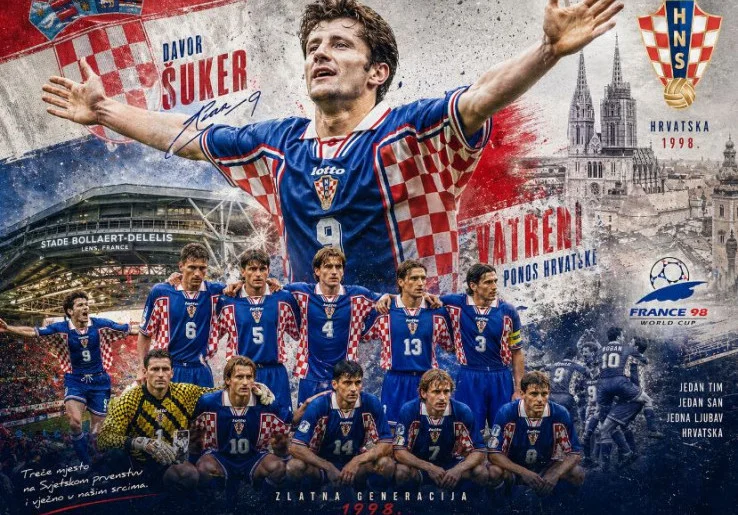 Kilas Balik - Cerita Manis Tim Debutan Kroasia Era Davor Suker di Piala Dunia 1998