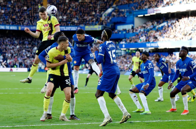 Chelsea 2-2 Burnley: 10 Pemain The Clarets Curi Poin di Stamford Bridge