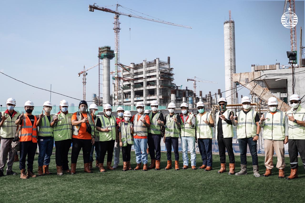 Gubernur DKI bersama Manajemen Persija Tinjau Proyek Stadion JIS