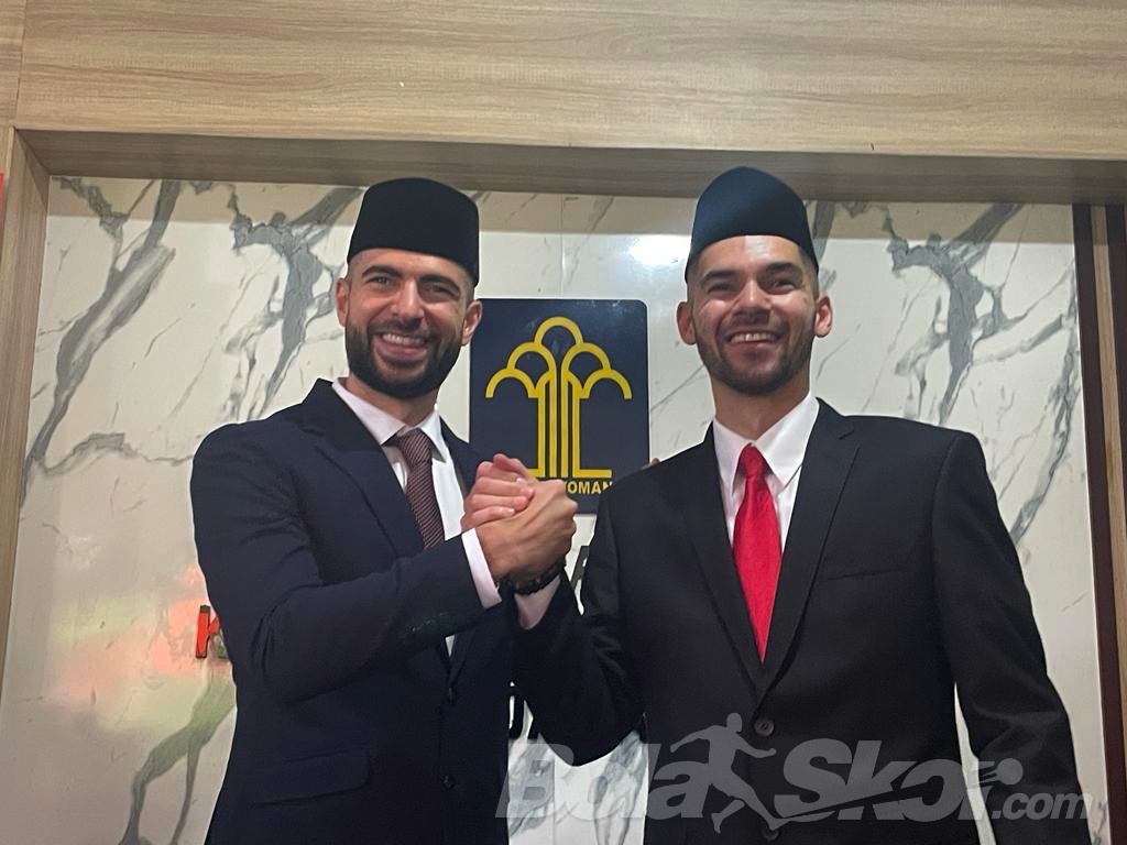 Sandy Walsh dan Jordi Amat Sah Menjadi Warga Negara Indonesia