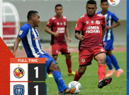 Hasil Liga 2: Semen Padang Imbang, Sriwijaya FC dan Kalteng Putra Menang