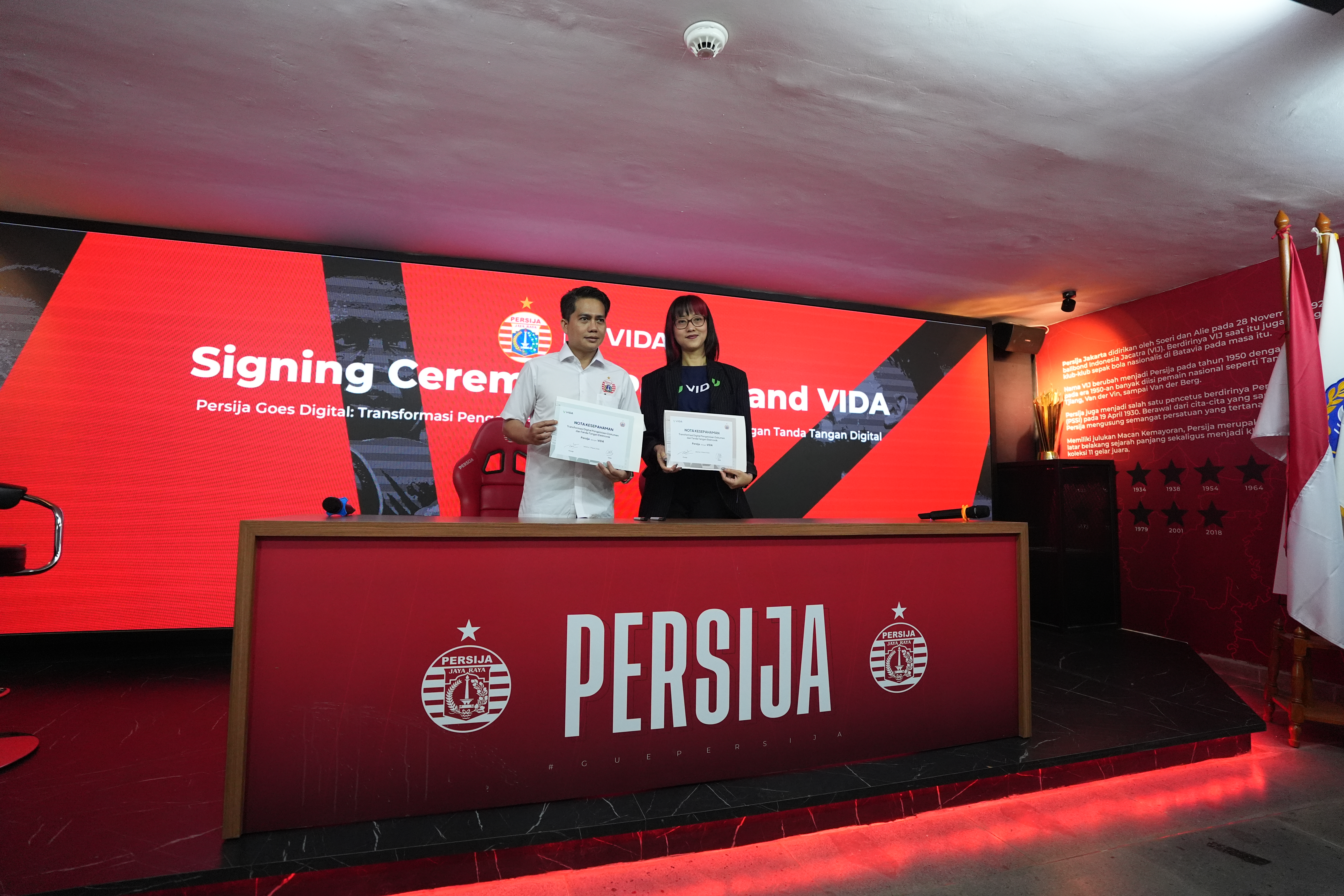 Persija Gandeng VIDA, Klub Liga Indonesia Pertama Pakai TTE