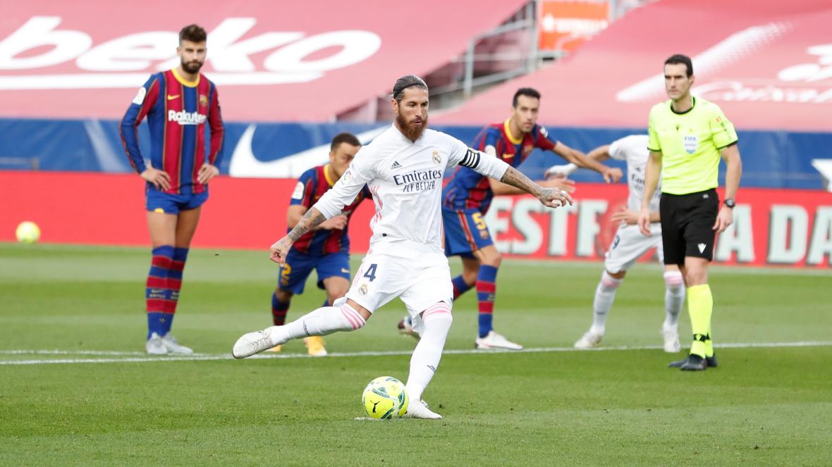 Barcelona 1-3 Real Madrid, Penalti Sergio Ramos Tuai Polemik