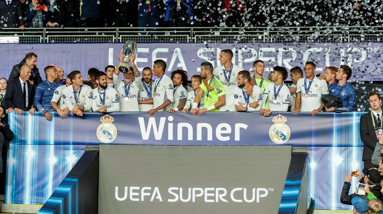 Menang 3-2 Madrid Juara Piala Super Eropa