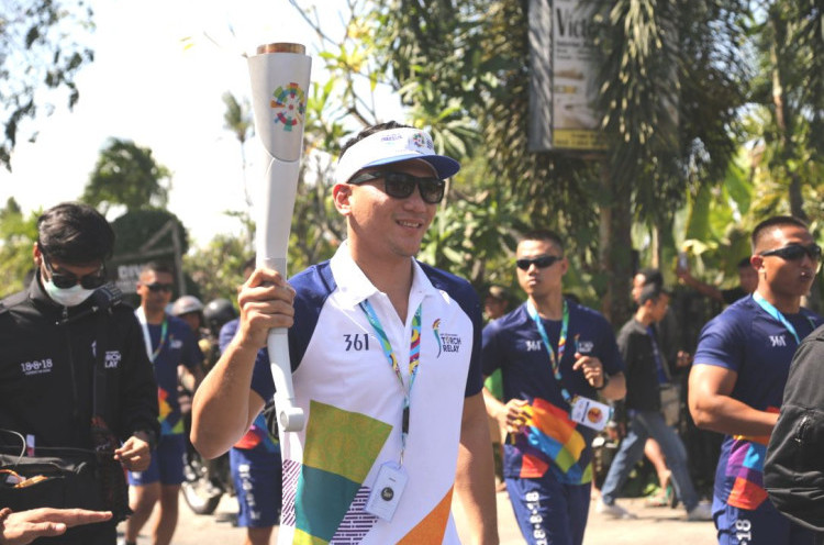 Wakil Kontingen Kebaikan Hadir pada Pawai Obor Asian Games 2018